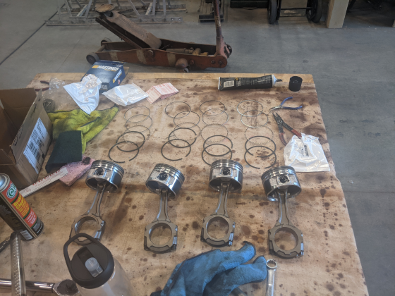 Pistons and rings