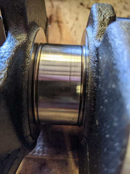 Scored Crankshaft
